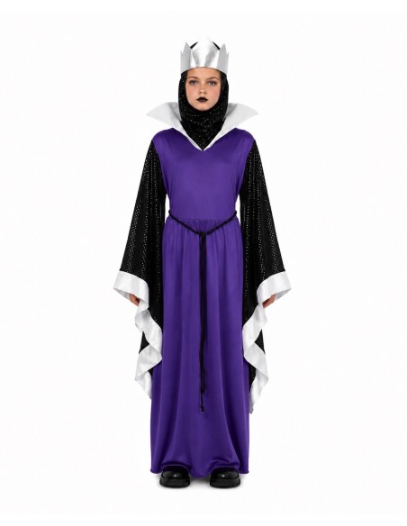 Costume Reine Sorcière des Neiges Nouveau | Costumes Enfants Le Roi du Carnaval